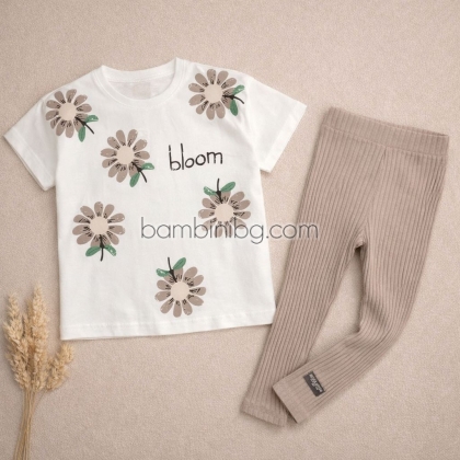 Детски комплект с къс ръкав ''Bloom''