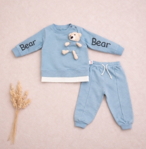Бебешки комплект с плюшено мече ,,Bear''