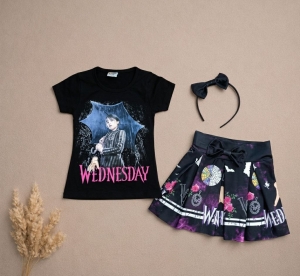 Детски комплект с къс ръкав ''Wednesday'' 
